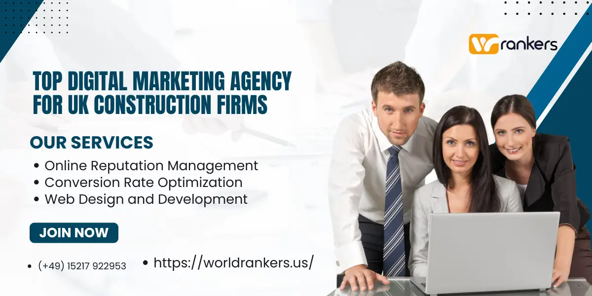 Top Digital Marketing Agency for UK Construction Firms